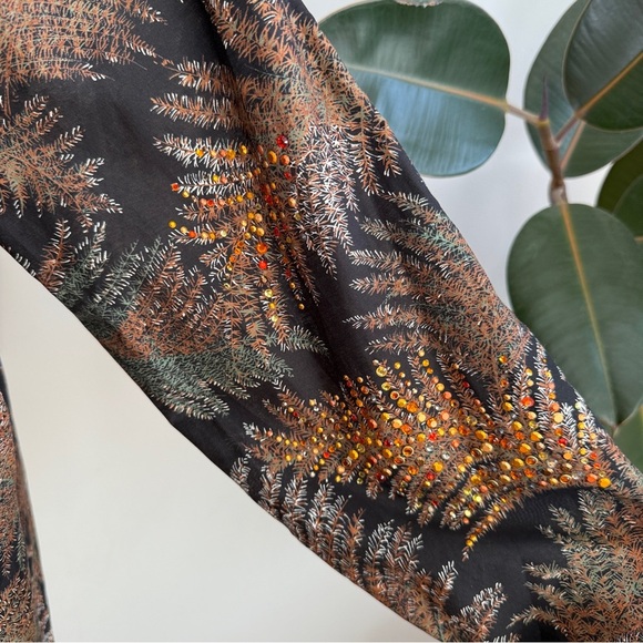 Kobi Halperin Nina Embellished Cotton & Silk Blouse - Picture 7 of 10